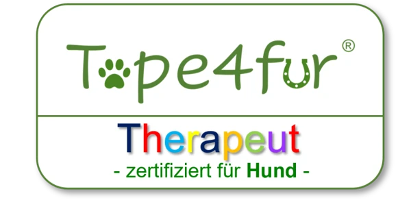Tape4fur zertifizierter Therapeut für Hunde